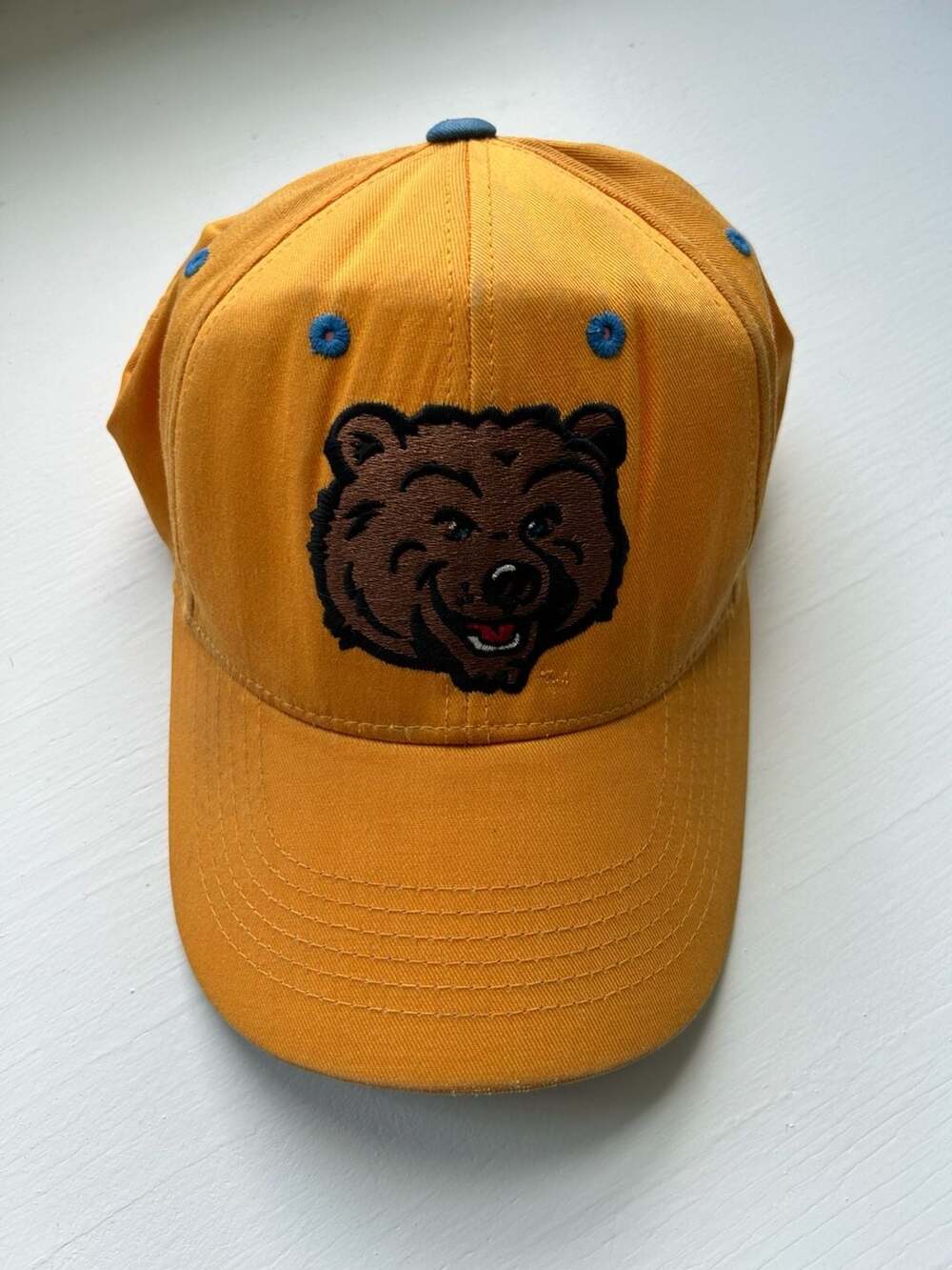 UCLA Bruins Yellow and Blue Embroidered Mascot Logo Hat by Captivating Headgear